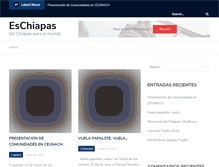 Tablet Screenshot of eschiapas.org